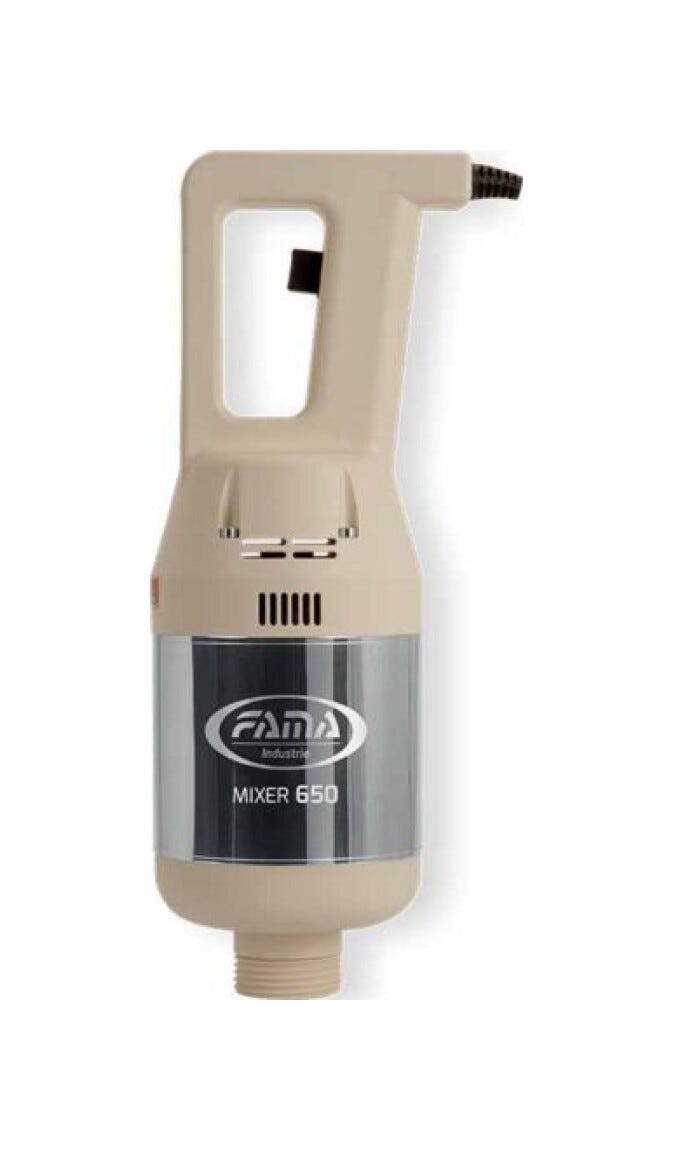 Fama FM650VF400 Heavy Mixer ad immersione 650 VF con mescolatore 400 mm, 650 Watt, velocità fissa