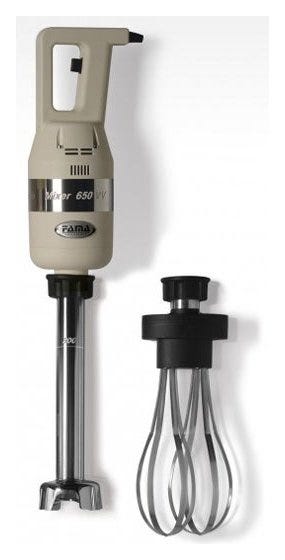 Fama FM650VVC300 Giò Heavy Mixer ad immersione 650 VV con mescolatore 300 mm e frusta FAF, 650 Watt, velocità variabile, sistema SRS