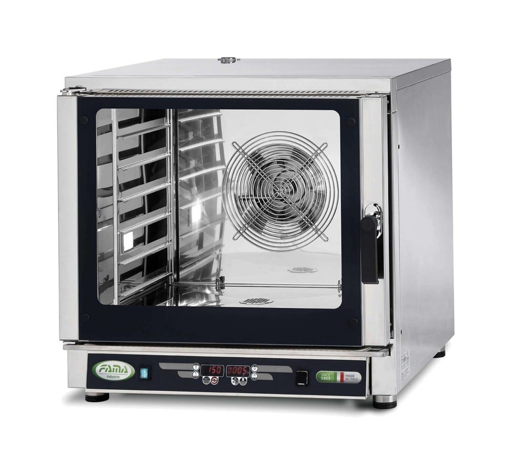 Fama FFDU6 Cottura Forno convenzione digitale con iniezione acqua - 6 teglie