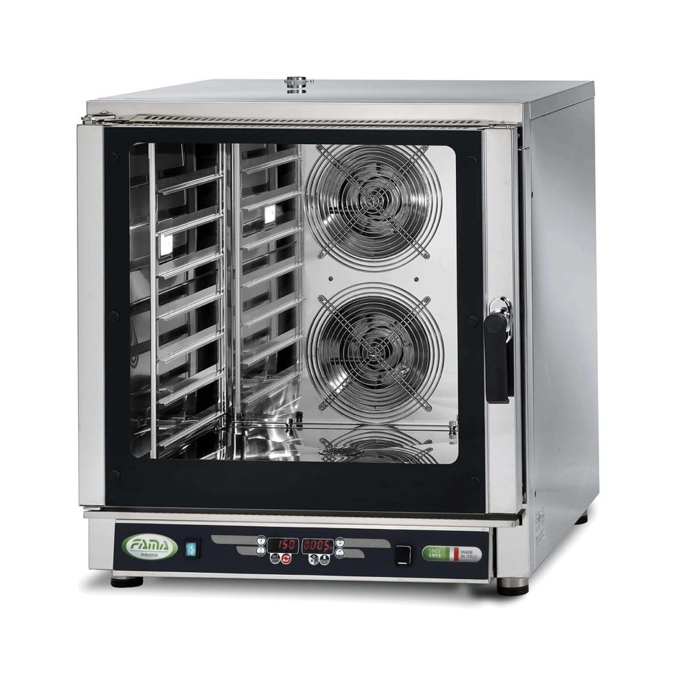 Fama FFDU7 Cottura Forno convenzione digitale con iniezione acqua - 7 teglie