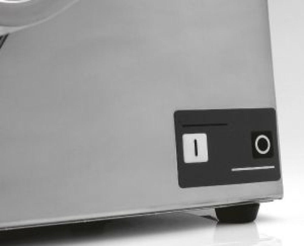 Fama FTSMI101 Enterprise Tritacarne monofase 230V, gruppo in alluminio alimentare, 15 kg/h, ingranaggi a bagno d’olio