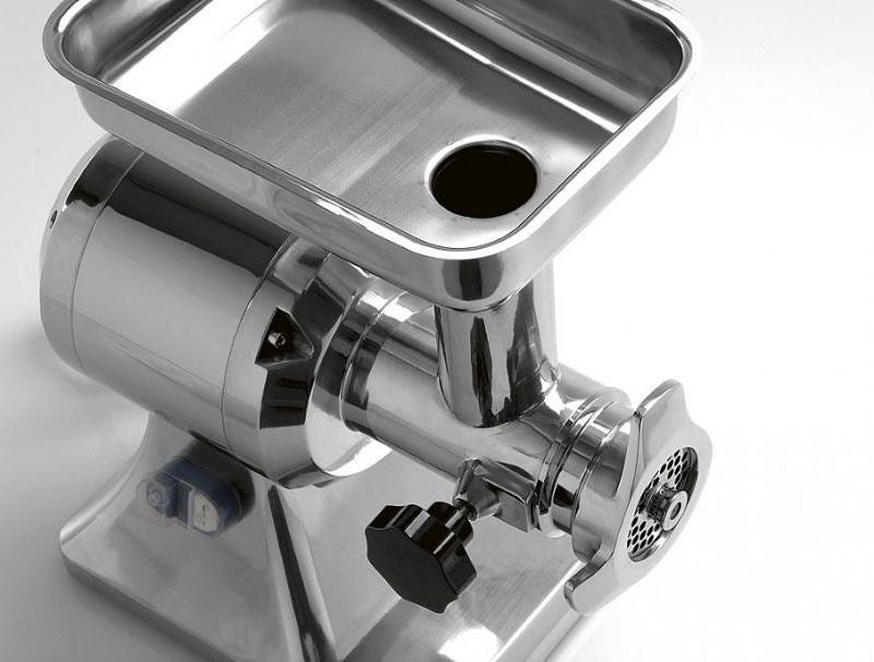 Fama FTS126 Enterprise Tritacarne trifase 230/400V, gruppo inox, 150–200 kg/h, ingranaggi a bagno d’olio