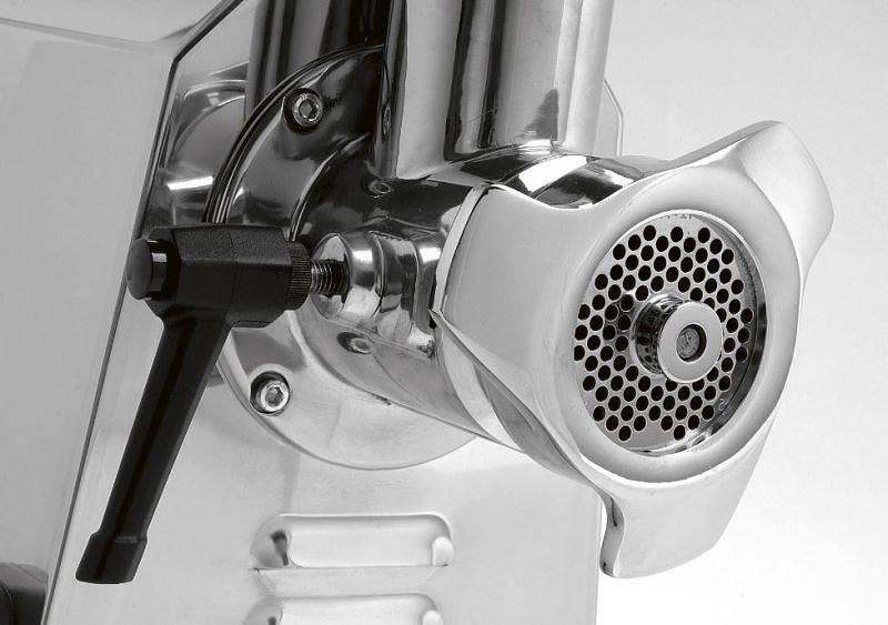 Fama FTI106 Enterprise Tritacarne trifase 230/400V, gruppo in ghisa, 150–200 kg/h, ingranaggi a bagno d’olio