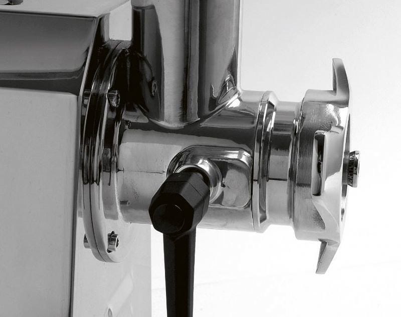 Fama FTI106 Enterprise Tritacarne trifase 230/400V, gruppo in ghisa, 150–200 kg/h, ingranaggi a bagno d’olio