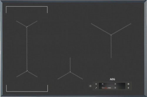 AEG IAE84883FB Piano cottura a induzione cm. 80 - vetroceramica antracite