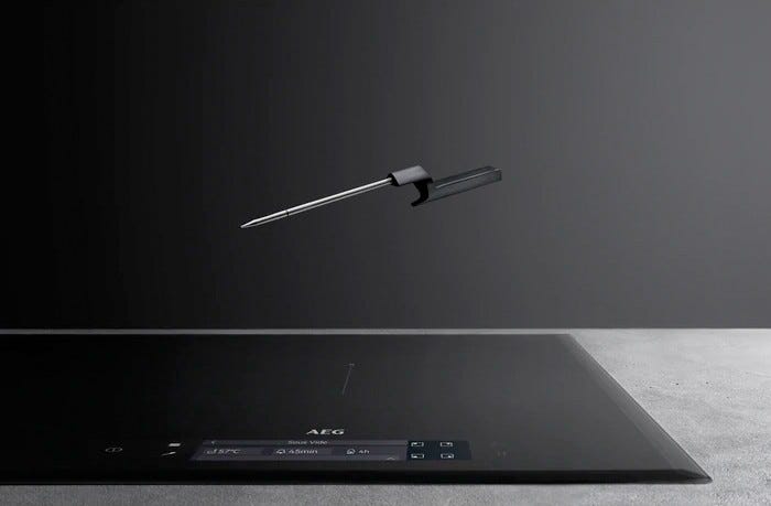 AEG IAE84883FB Piano cottura a induzione cm. 80 - vetroceramica antracite