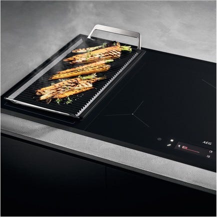 AEG IAE84883FB Piano cottura a induzione cm. 80 - vetroceramica antracite