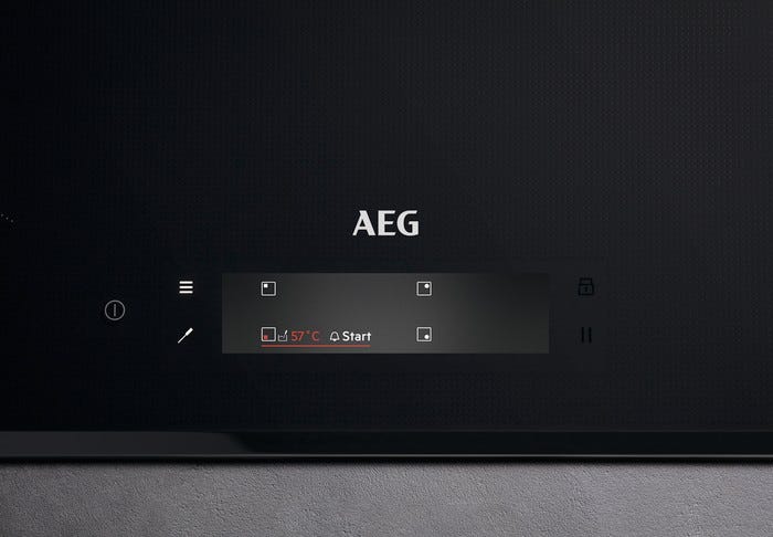 AEG IAE84883FB Piano cottura a induzione cm. 80 - vetroceramica antracite