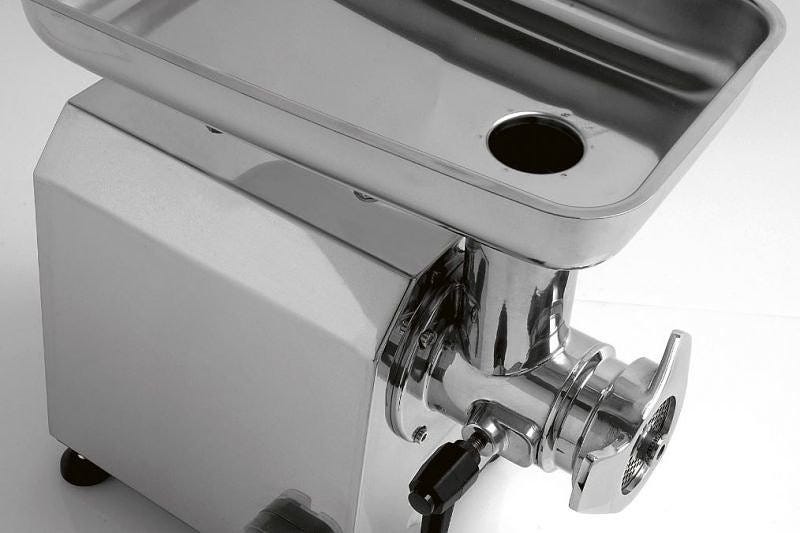 Fama FTI127 Enterprise Tritacarne monofase 230V, gruppo inox, 150–200 kg/h, ingranaggi a bagno d’olio