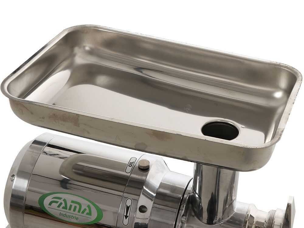 Fama FTS116 Enterprise Tritacarne trifase 230/400V, gruppo in alluminio alimentare, 300 kg/h, ingranaggi a bagno d’olio