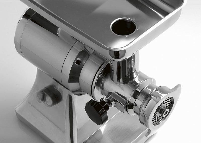 Fama FTS136 Enterprise Tritacarne trifase 230/400V, gruppo inox, 300 kg/h, ingranaggi a bagno d’olio