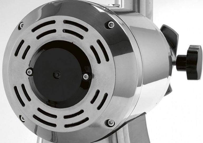Fama FTS117 Enterprise Tritacarne monofase 230V, gruppo in alluminio alimentare, 300 kg/h, ingranaggi a bagno d’olio