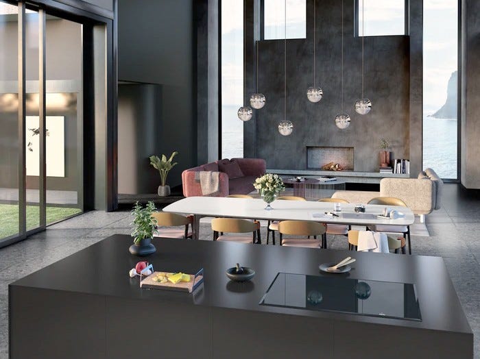 AEG IPE84573FB Piano cottura a induzione cm. 80 - vetroceramica nero