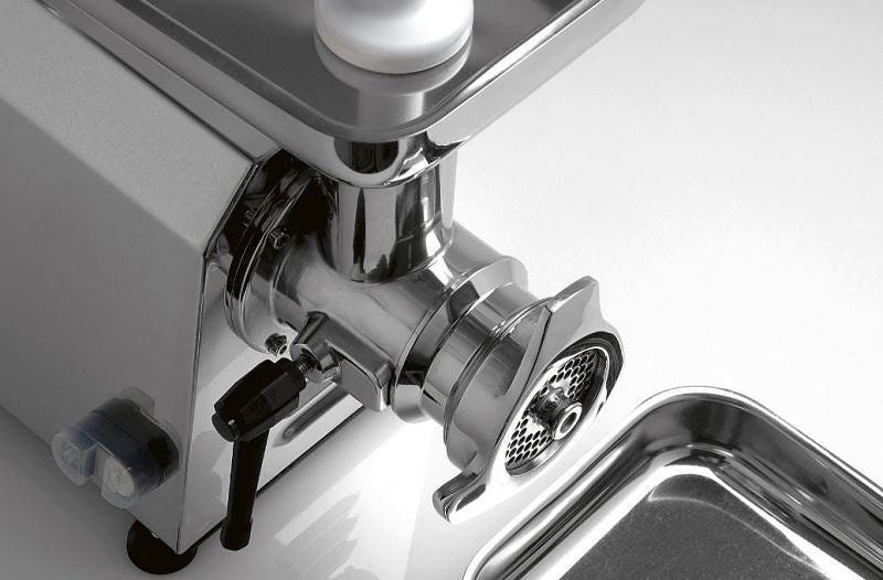 Fama FTI116 Enterprise Tritacarne trifase 230/400V, gruppo in ghisa, 300 kg/h, ingranaggi a bagno d’olio