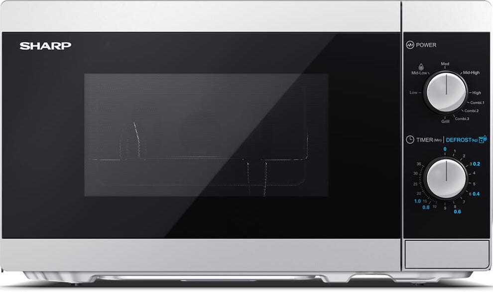 Sharp YC-MG01ES Forno a microonde cm 44 - argento