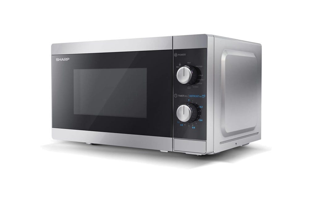 Sharp YC-MG01ES Forno a microonde cm 44 - argento