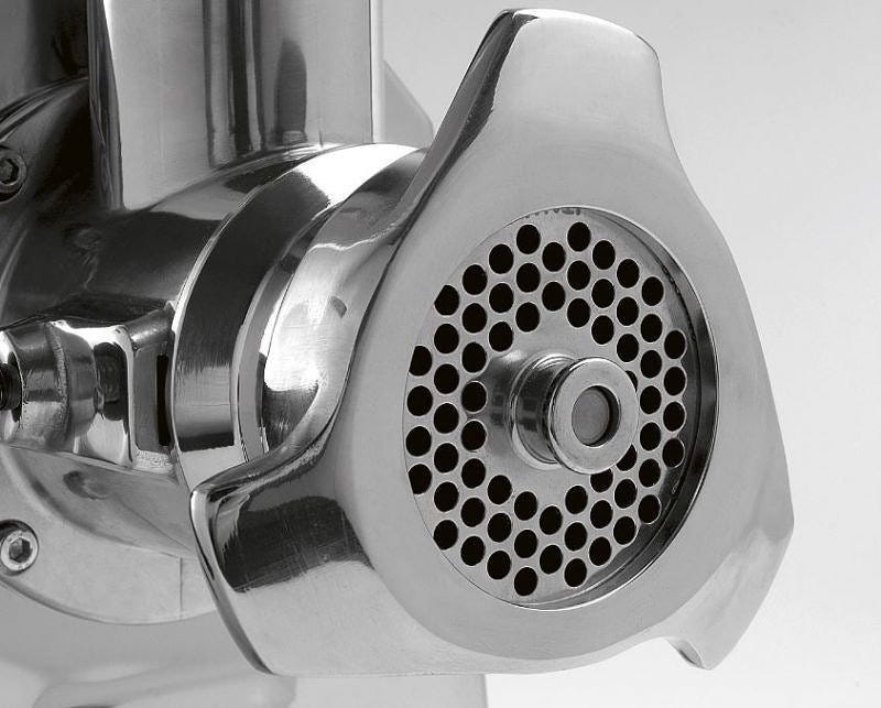 Fama FTI136 Enterprise Tritacarne trifase 230/400V, gruppo inox, 300 kg/h, ingranaggi a bagno d’olio