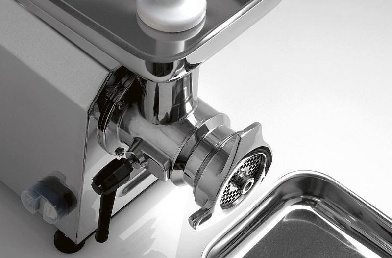 Fama FTI136 Enterprise Tritacarne trifase 230/400V, gruppo inox, 300 kg/h, ingranaggi a bagno d’olio