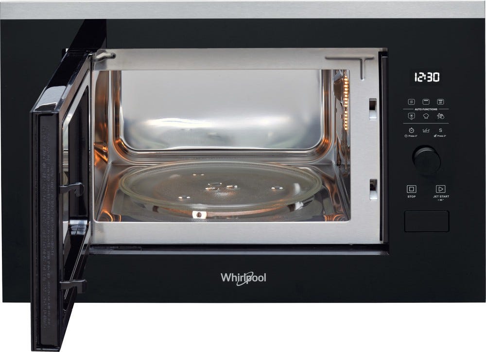 Whirlpool WMF250G Forno microonde da incasso cm. 59 h. 39 - nero/inox