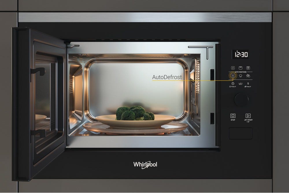 Whirlpool WMF250G Forno microonde da incasso cm. 59 h. 39 - nero/inox