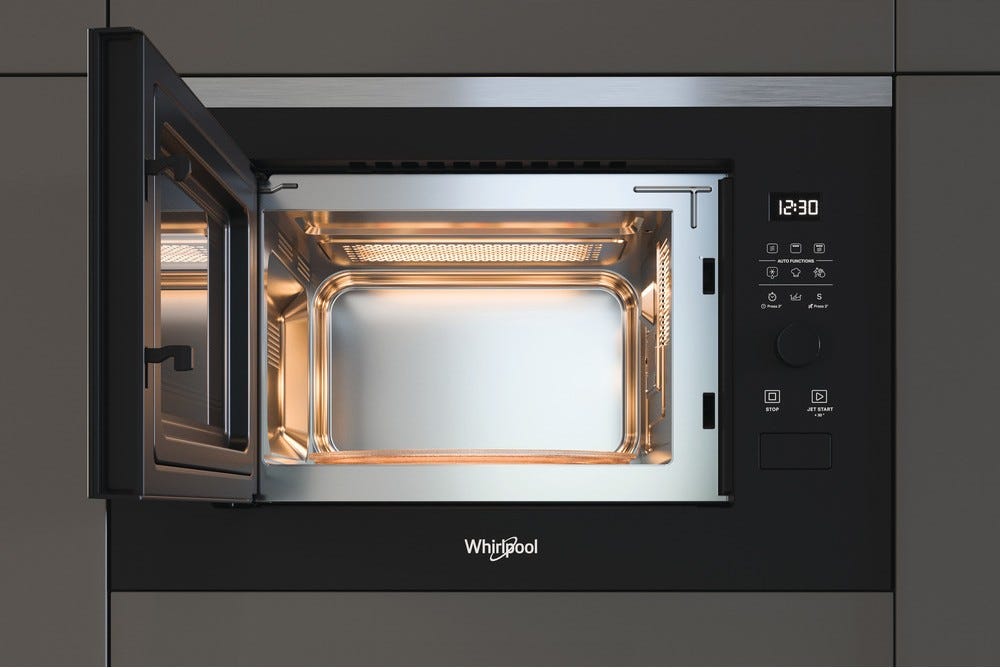Whirlpool WMF250G Forno microonde da incasso cm. 59 h. 39 - nero/inox