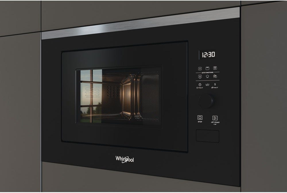 Whirlpool WMF250G Forno microonde da incasso cm. 59 h. 39 - nero/inox