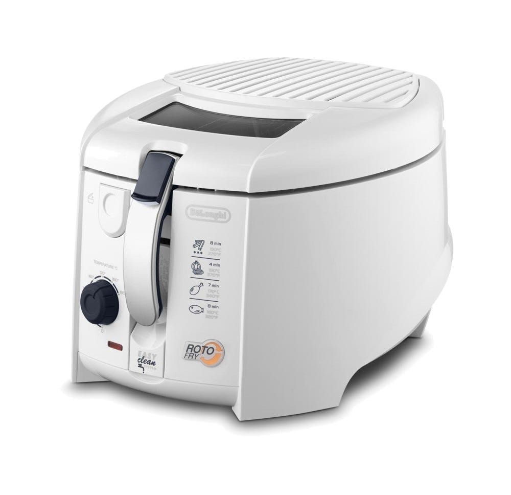 De Longhi 0125304705 RotoFry Friggitrice elettrica - bianco