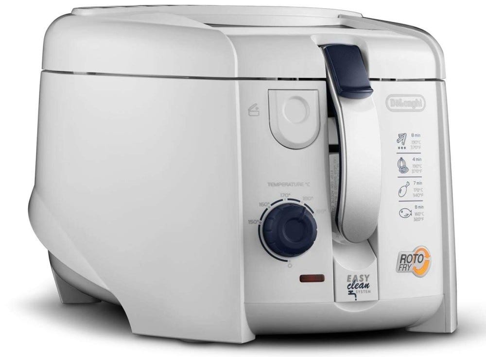 De Longhi 0125304705 RotoFry Friggitrice elettrica - bianco