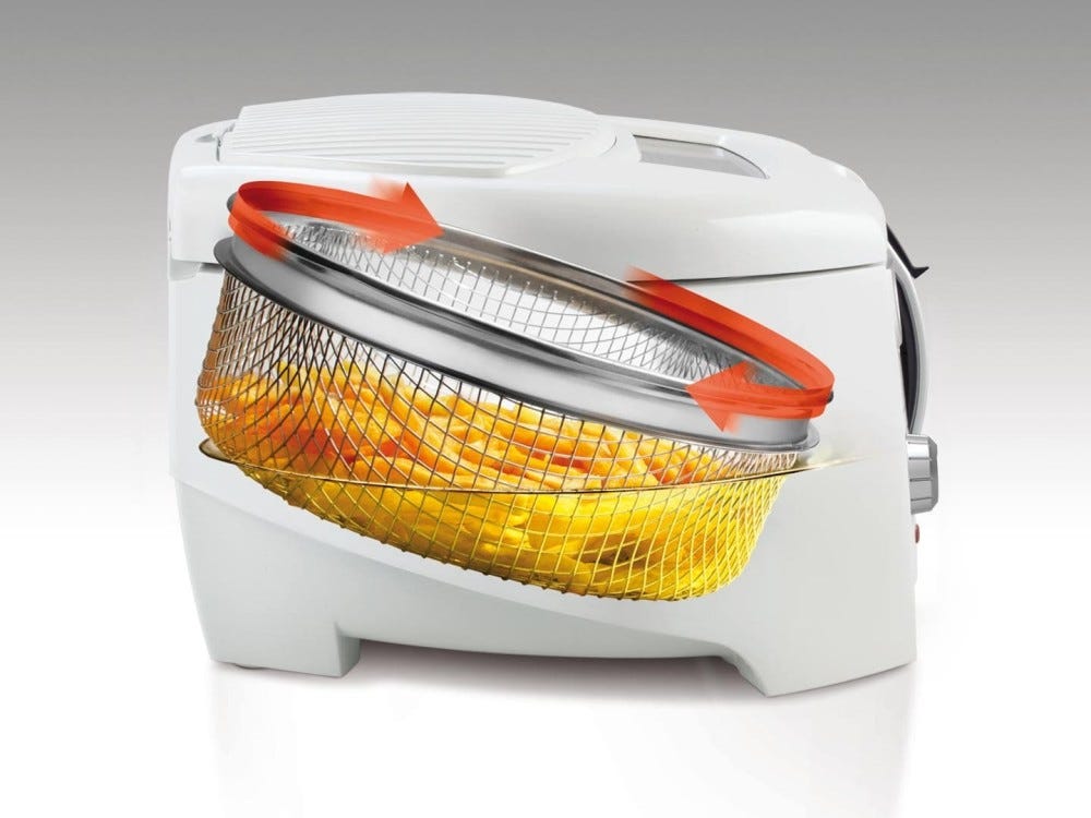 De Longhi 0125304705 RotoFry Friggitrice elettrica - bianco