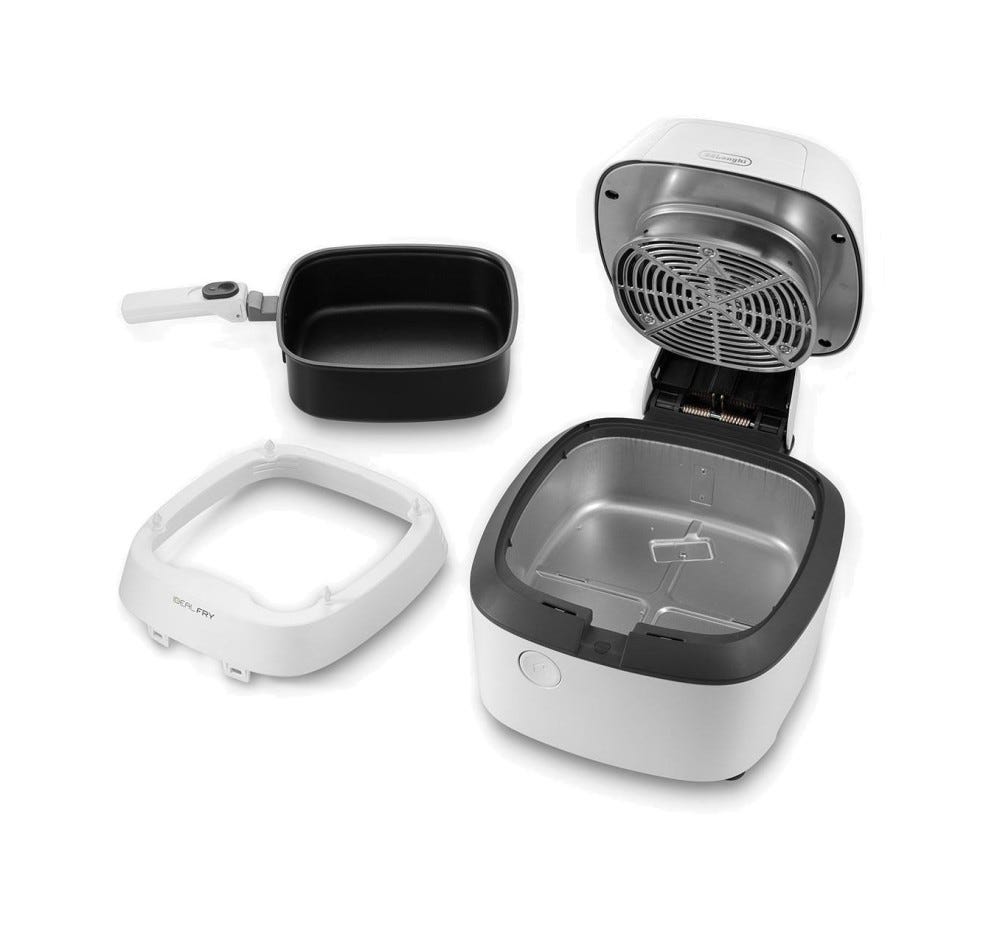 De Longhi 0125391018 IdealFry Friggitrice elettrica ad aria - bianco