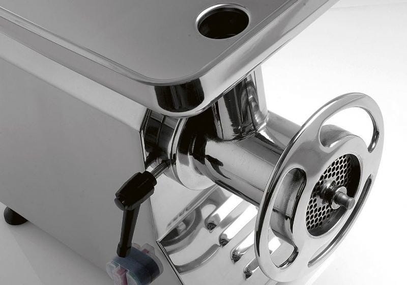 Fama FTI146 Enterprise Tritacarne trifase 230/400V, gruppo ghisa, 400 kg/h, ingranaggi a bagno d’olio