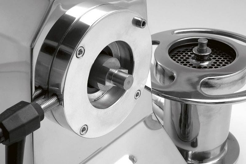Fama FTI156 Enterprise Tritacarne trifase 230/400V, gruppo inox, 400 kg/h, ingranaggi a bagno d’olio