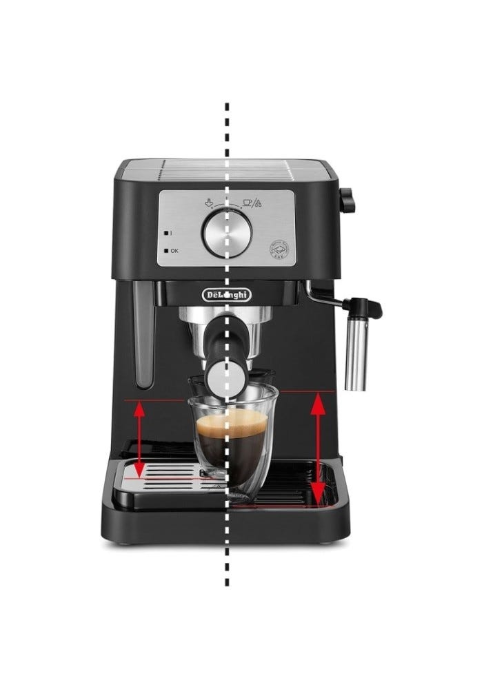 De Longhi EC260BK Stilosa Macchina per caffè - nero / inox