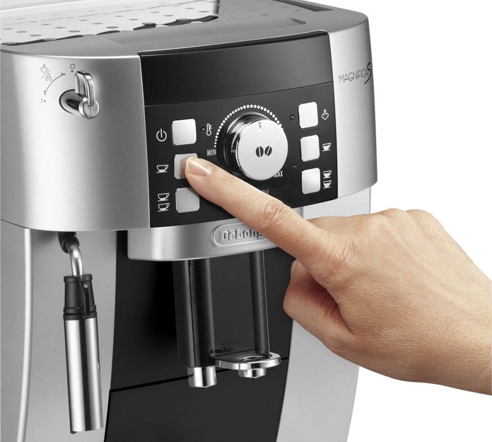 De Longhi ECAM 22.110.SB Magnifica Macchina per caffè automatica - silver/nero