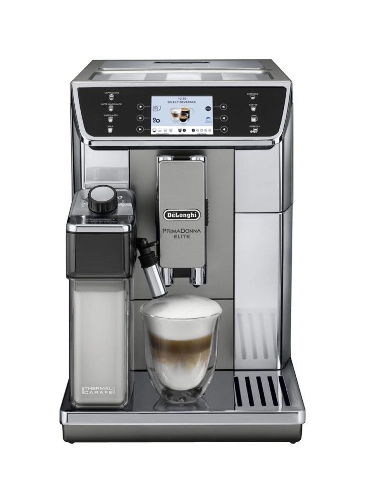 De Longhi ECAM 650.55.MS PrimaDonna Elite Macchina per caffè automatica - inox/nero