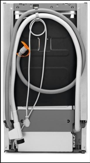 Electrolux EEA71210L Lavastoviglie integrata totale cm. 45 - 9 coperti - cerniere sliding