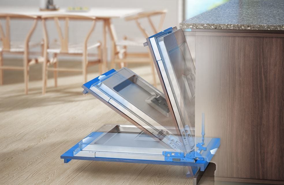 Electrolux EEA71210L Lavastoviglie integrata totale cm. 45 - 9 coperti - cerniere sliding