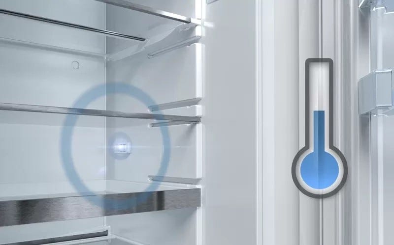 Bosch KGV33VLEA 4 Frigorifero con congelatore a libera installazione - cm. 60 h 176 - lt. 287 - inox
