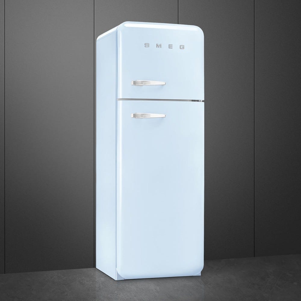 Smeg Selection FAB30RPB5 50's Style Frigorifero con congelatore a libera installazione cm 60 h 172 - lt. 294 - azzurro