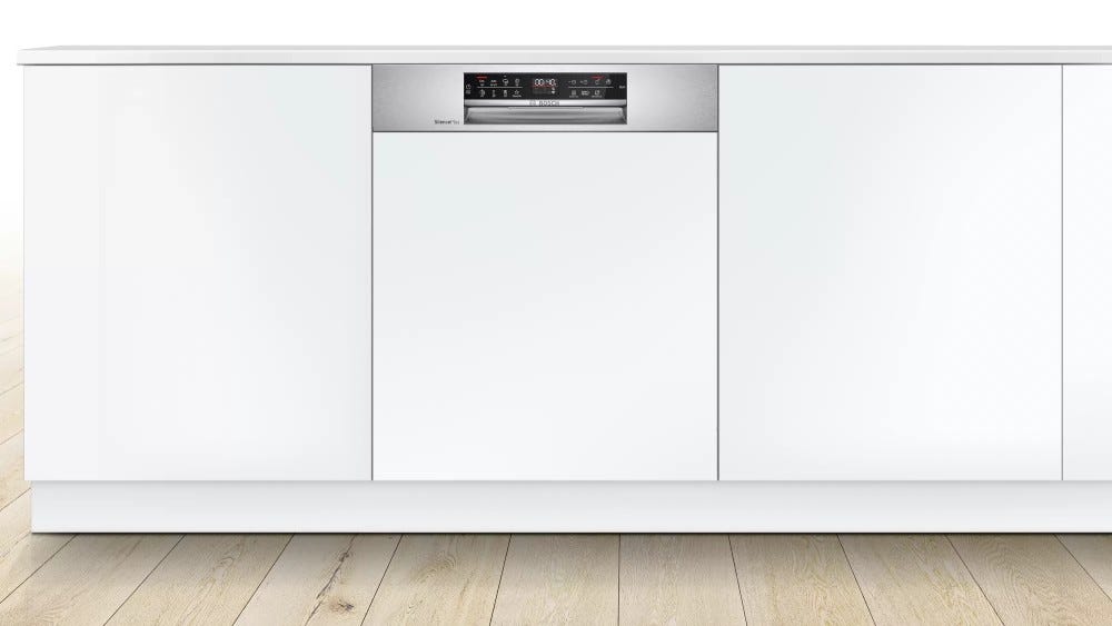 Bosch SMI6ECS93E 6 Lavastoviglie integrata parziale cm. 60 - 13 coperti - frontalino inox