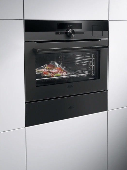 AEG KSK998230T Serie 9000 Steampro Forno combinato a vapore cm. 60 h. 45 - nero