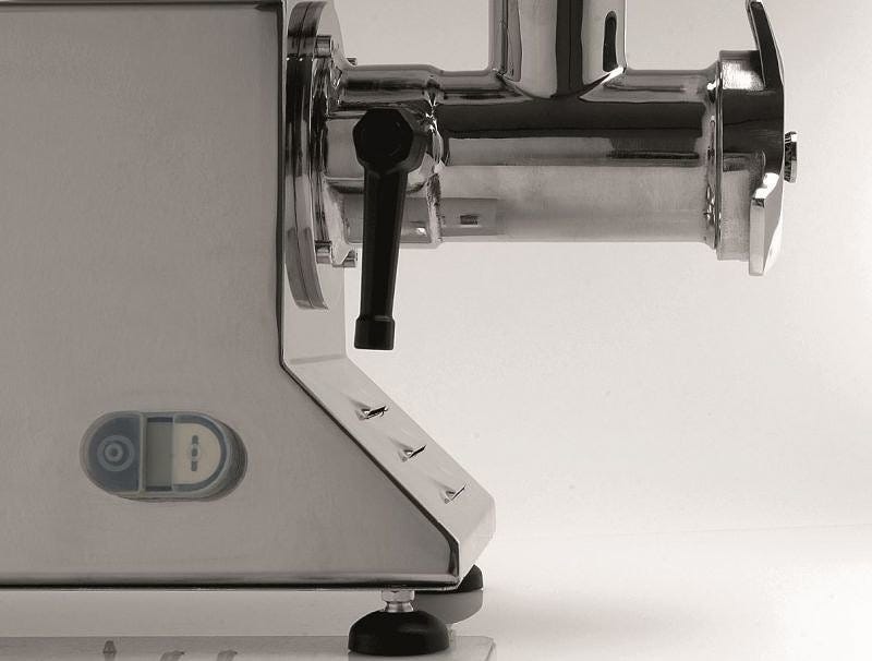 Fama FTIK126 Uniko Tritacarne trifase 230/400V, gruppo inox, 150/200 kg/h, ingranaggi a bagno d’olio