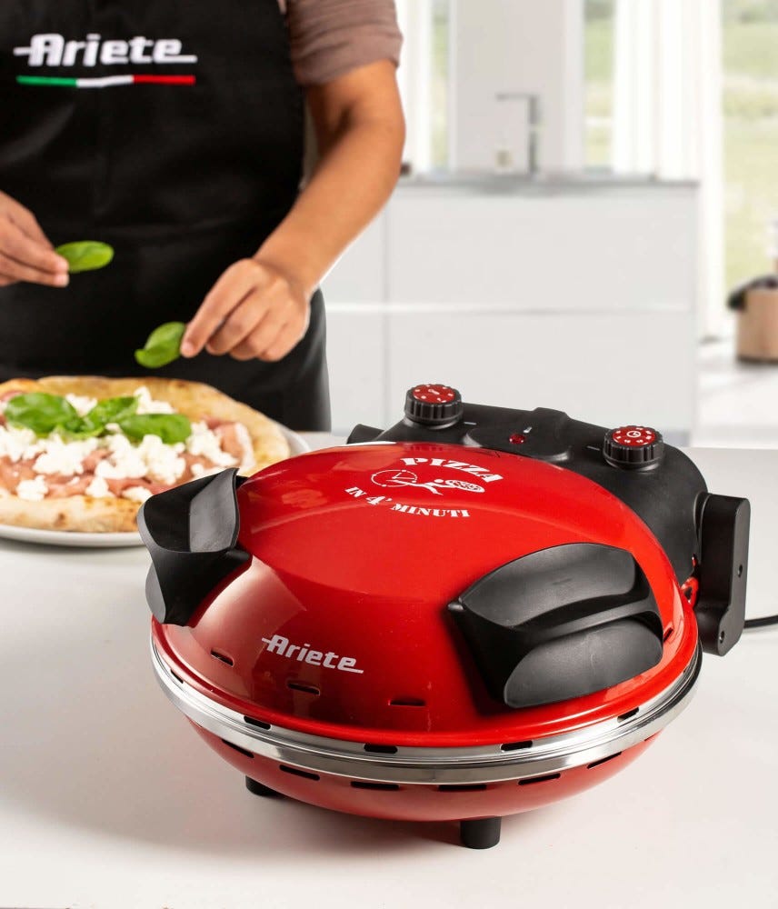 Ariete 909 Fornetto elettrico per pizza 30 cm - rosso