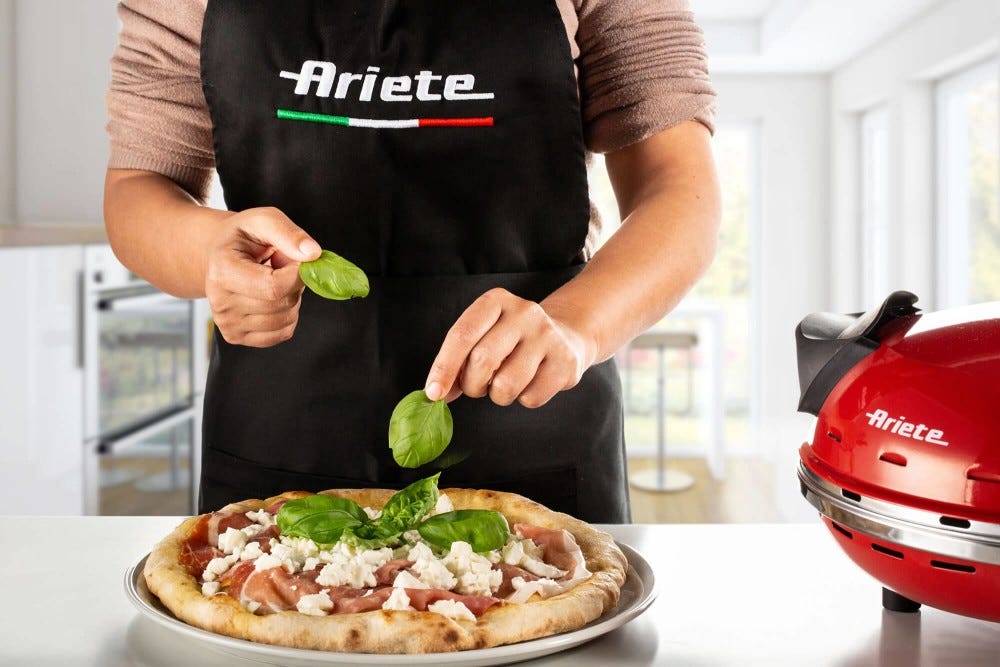 Ariete 909 Fornetto elettrico per pizza 30 cm - rosso