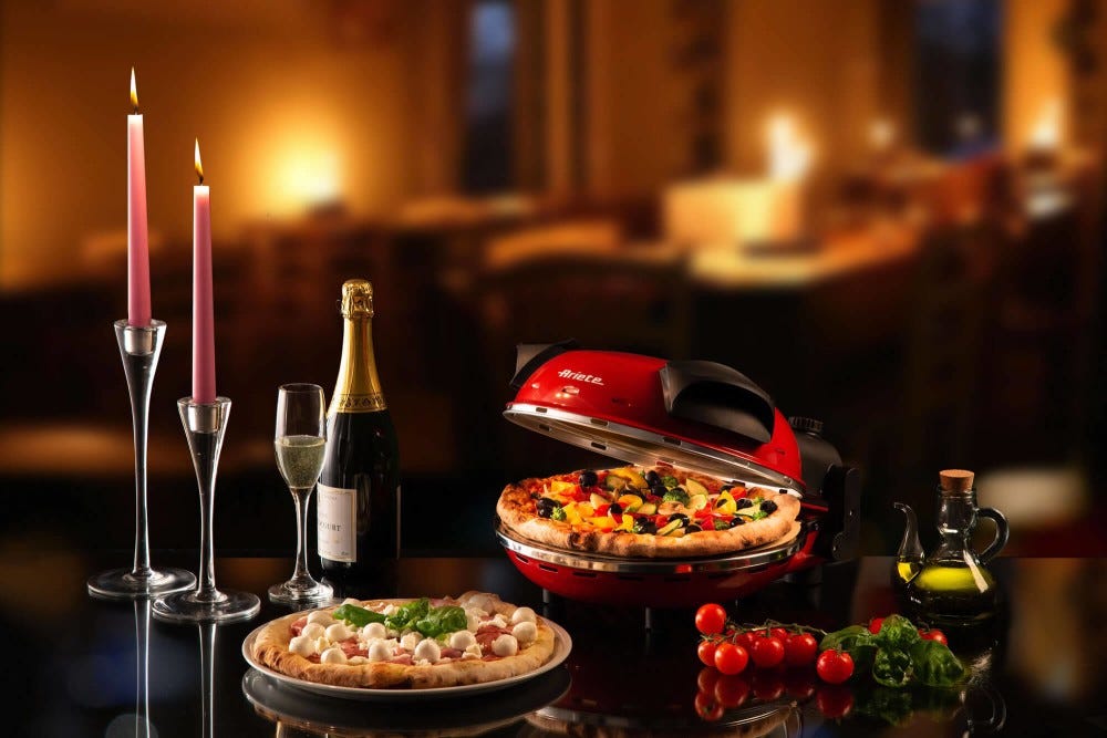 Ariete 909 Fornetto elettrico per pizza 30 cm - rosso