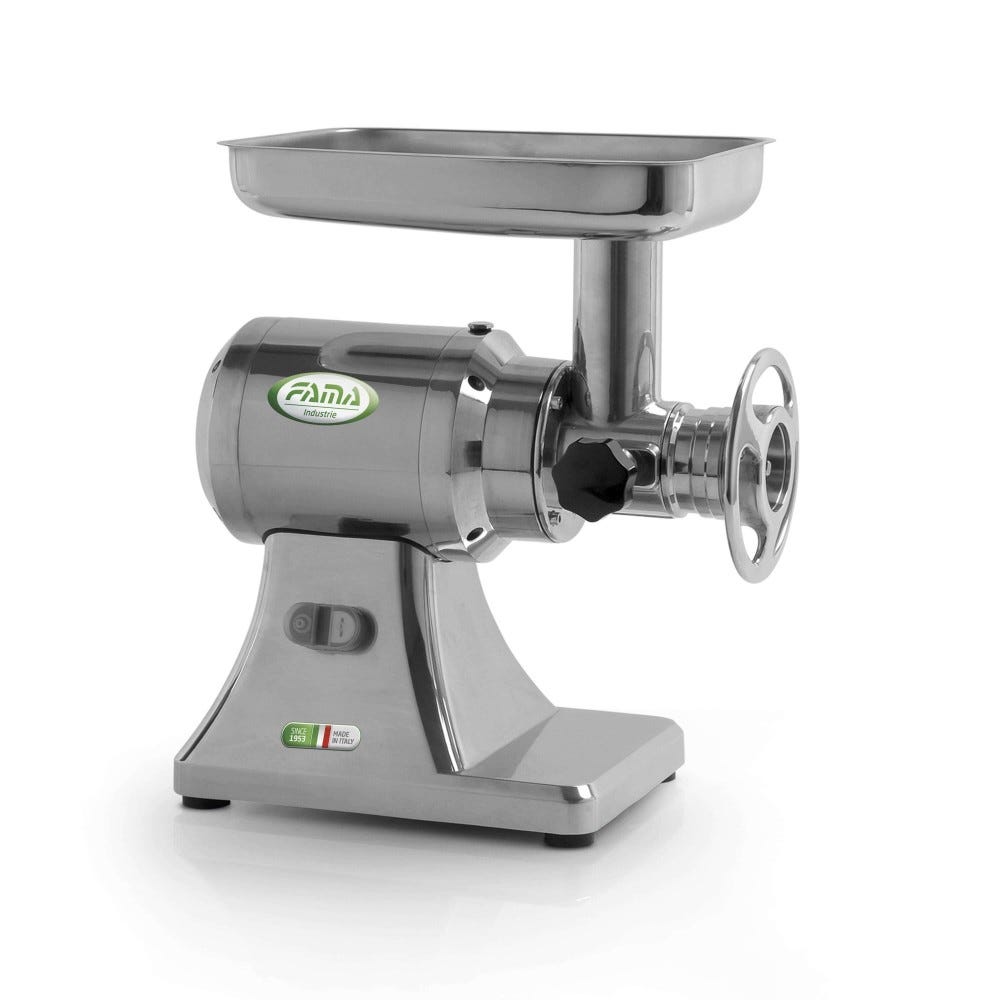Fama FTS106U Unger Tritacarne professionale Trifase, 200 kg/h, gruppo Ghisa Alimentare 1/2 Unger