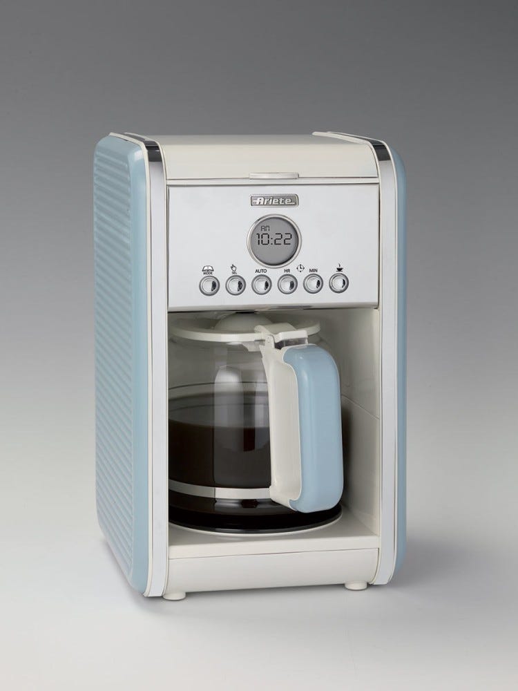 Ariete 1342 Vintage Macchina per caffè americano - celeste