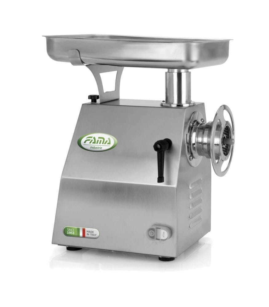 Fama FTI127U Unger Tritacarne professionale Monofase, 200 kg/h, gruppo Acciaio Inox 1/2 Unger