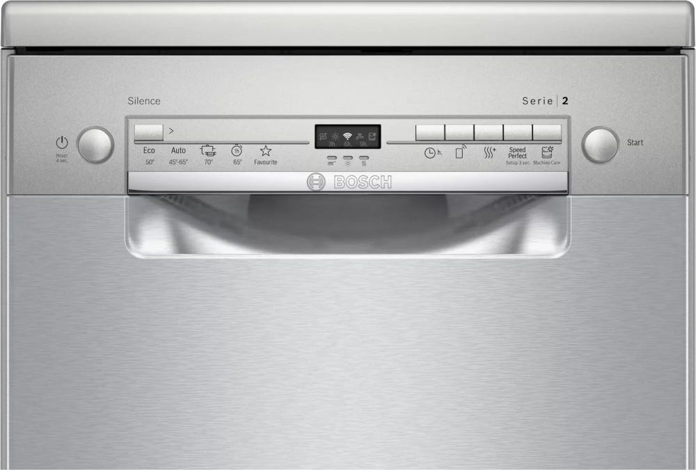 Bosch SPS2IKI04E 2 Lavastoviglie libera installazione cm 45 - 9 coperti - inox