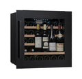 Avintage AVI63CSZA Cantina vino incasso cm. 59 h. 60 - 33 bottiglie - nero